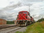 FXE AC4400 Locomotive leading a train